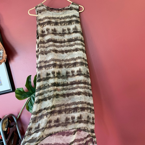 💙Black and White Zara Woman Sheer Maxi Dress - Picture 4 of 5